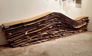 Large Cardboard Stacked Sculpture 2-25 web