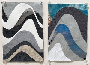 from the folded and layered series [topographic collage] 2025 web