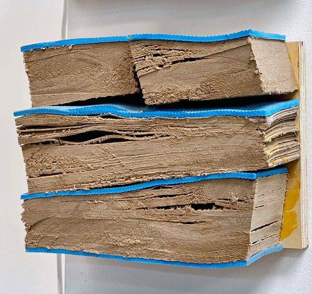 from the Folded and Layered series (foam and paper) 2025 web