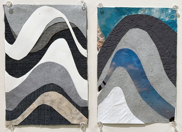 from the folded and layered series [topographic collage] 2025 web